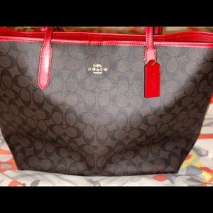 NWT Coach City Tote